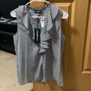 Stripped Navy Blouse